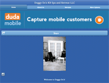 Tablet Screenshot of doggydosofavon.com